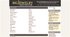 Desktop Screenshot of bigjewelrydirectory.com